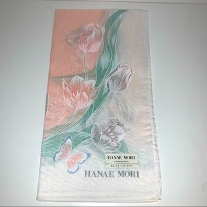 Vintage Hanae Mori Handkerchief - NEW